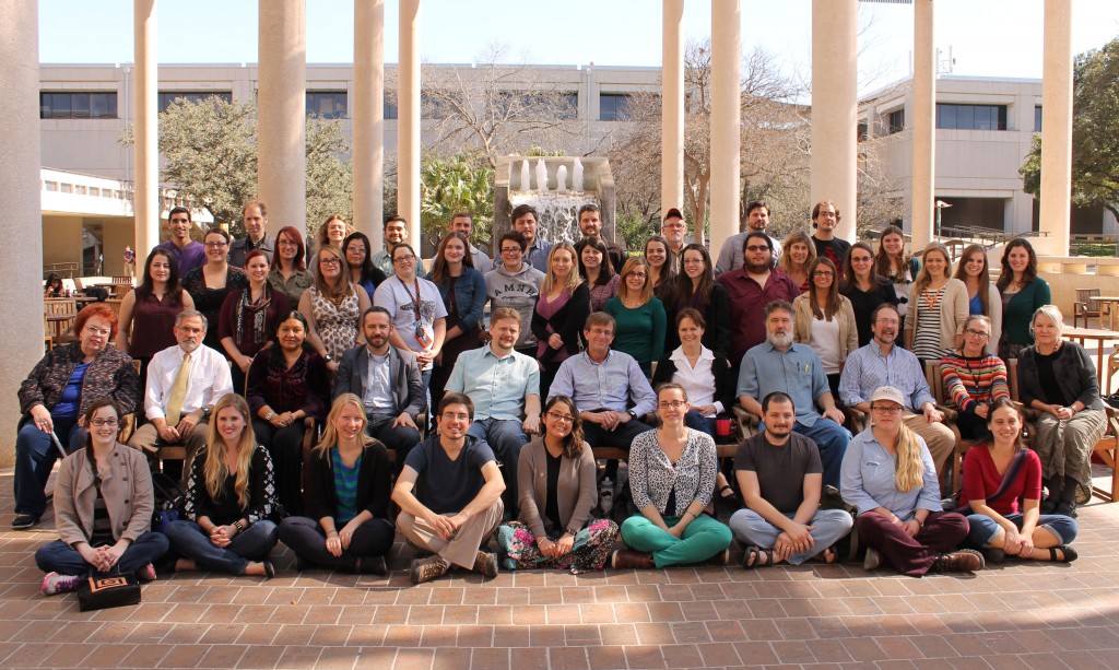 UTSA Department of Anthropology, 2013-14. Photo by Leah McCurdy. UTSA Department of Anthropology, 2013-14. Photo by Leah McCurdy.